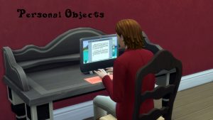Мод Personal Objects для Sims 4
